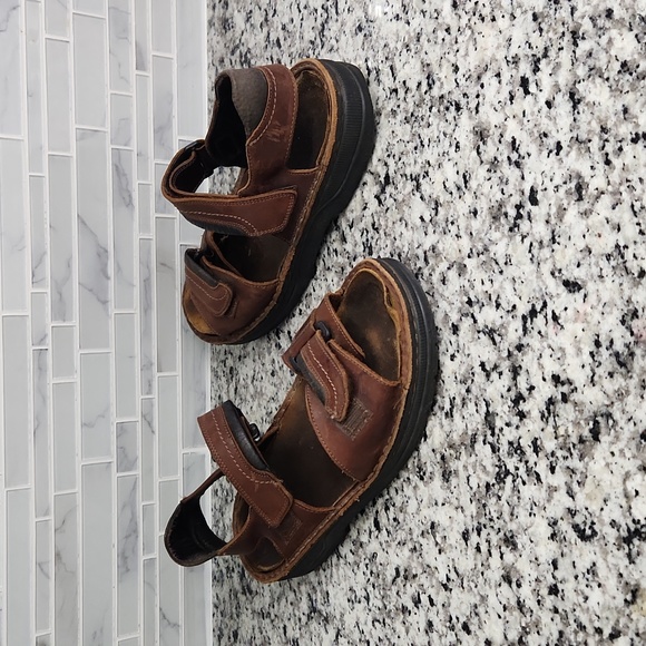 Naot | Shoes | Mens Brown Leather Naot Arthur Sandals Sz 44 Fisherman ...